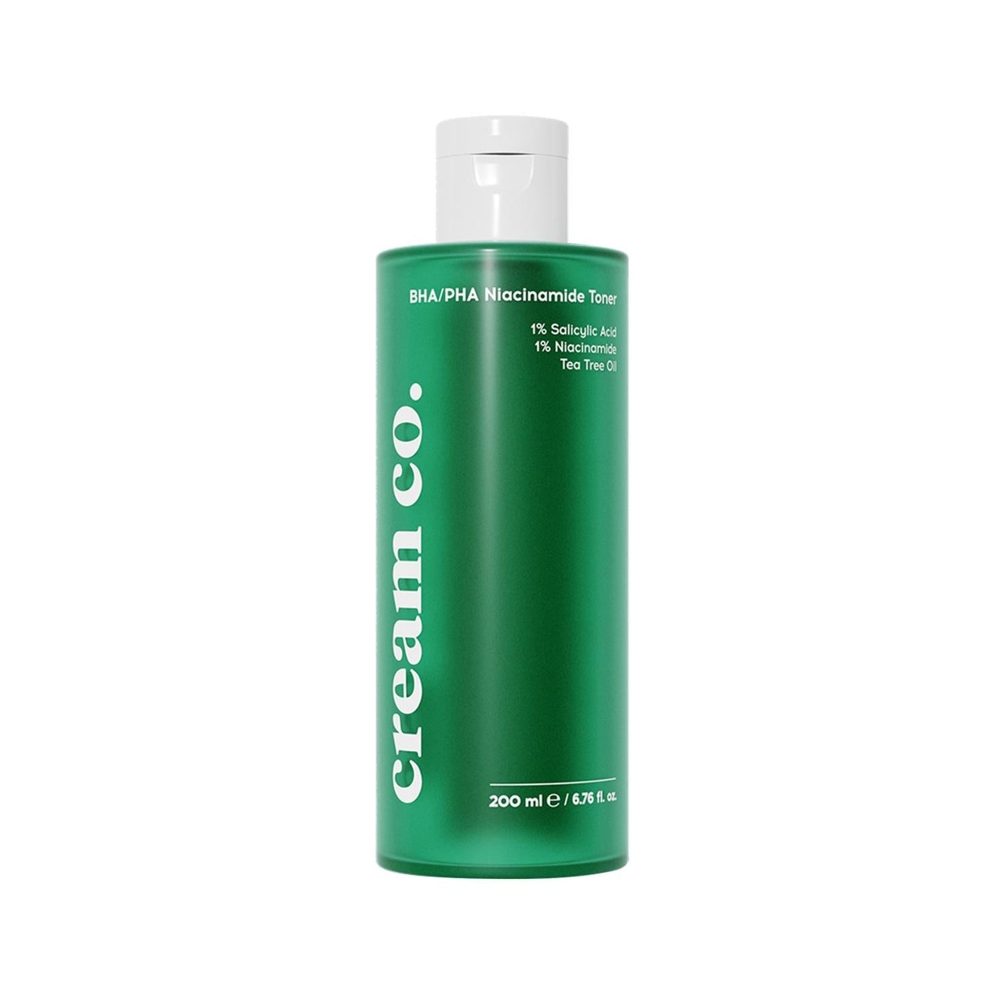 Cream Co. BHA PHA Niacinamide Toner - Anti-Acne, Gentle Exfoliation, Skin Brightening Toner for Acne-Prone Skin, 6.76 fl oz