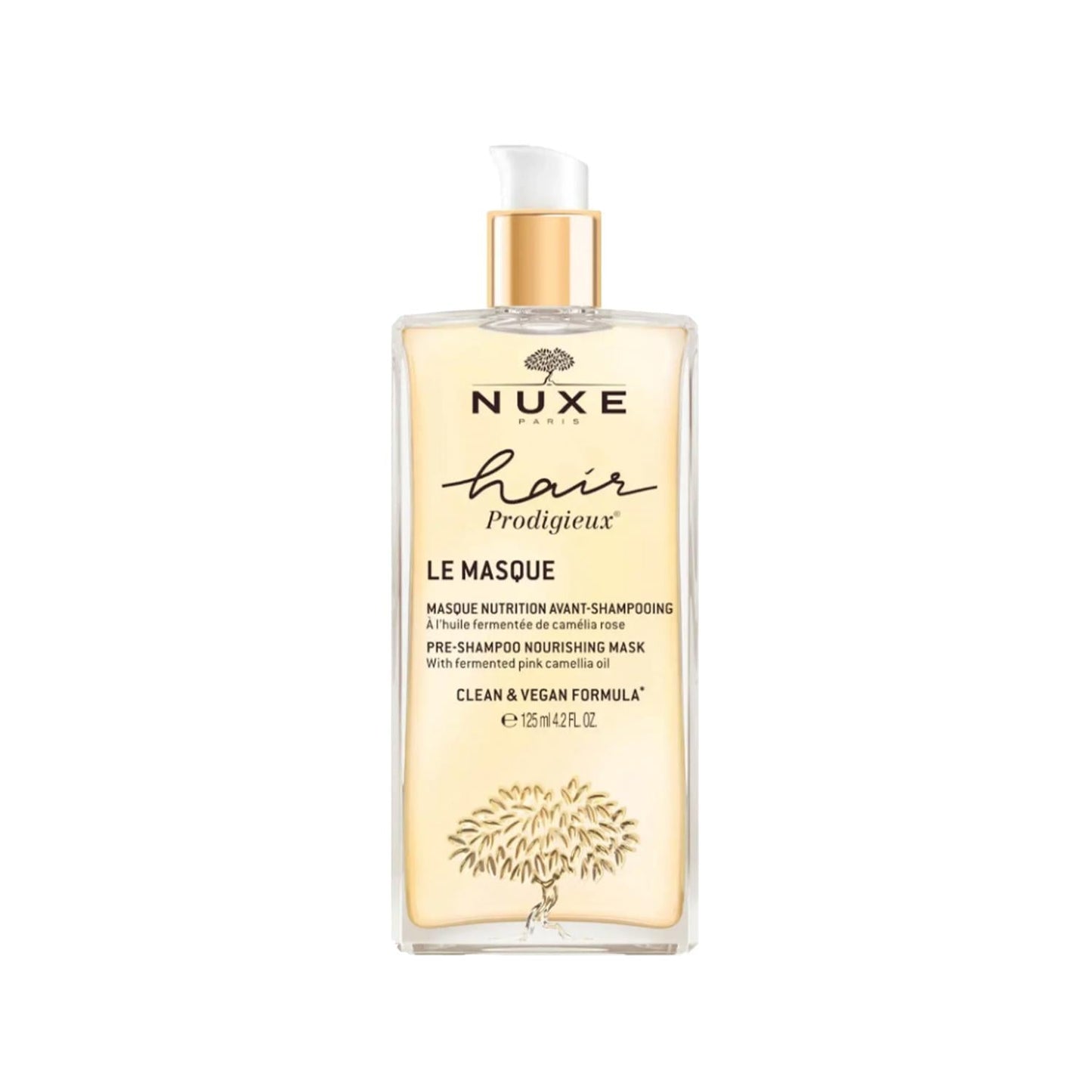 Nuxe Hair Prodigieux: Pre-Shampoo Hair Mask - Deeply Nourishes, Repairs Dry & Damaged Hair with Natural Camellia, Macadamia & Jojoba Oils