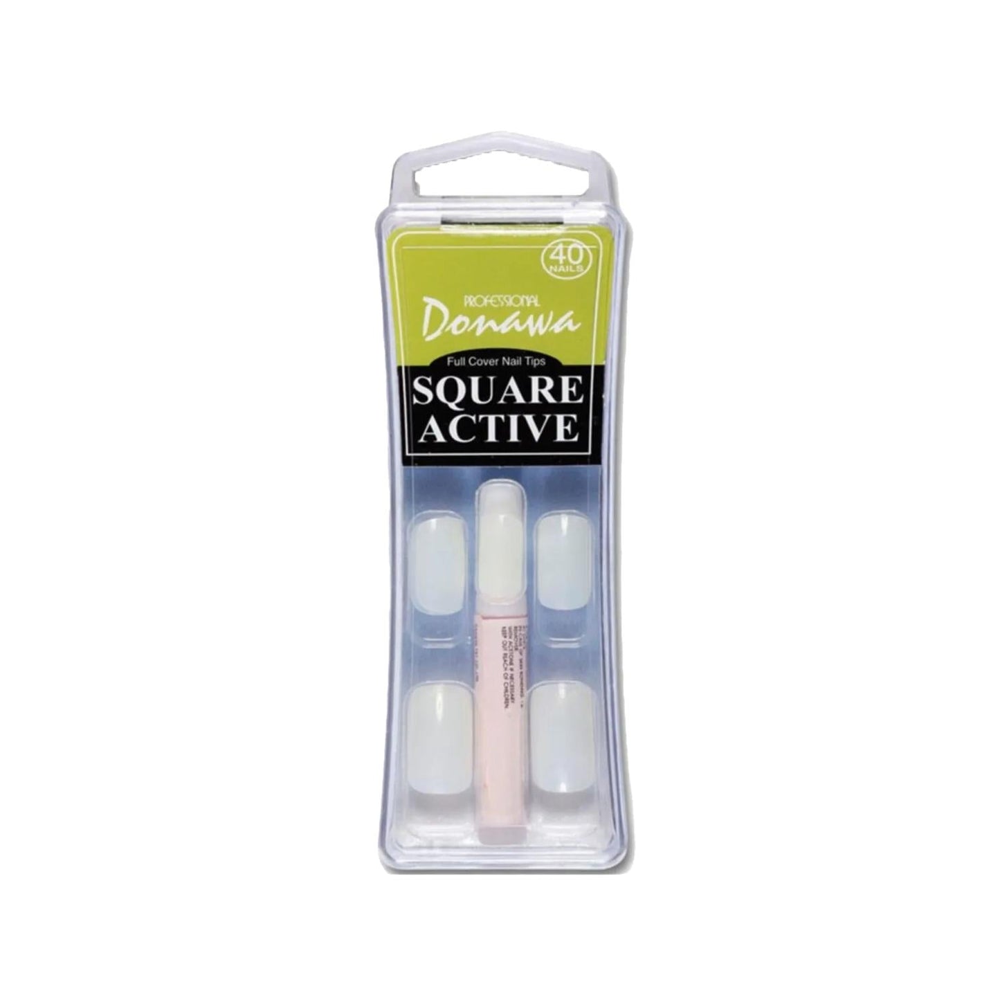 Donawa False Nails CW-04 Model - Artificial Nail Enhancements for Salon-Quality Look