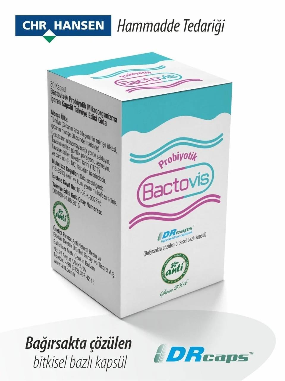 Bactovis Probiotic Supplement - 4 Strains, 10 Billion CFU, Vegan & Vegetarian Friendly - Supports Digestive Health & Immune System