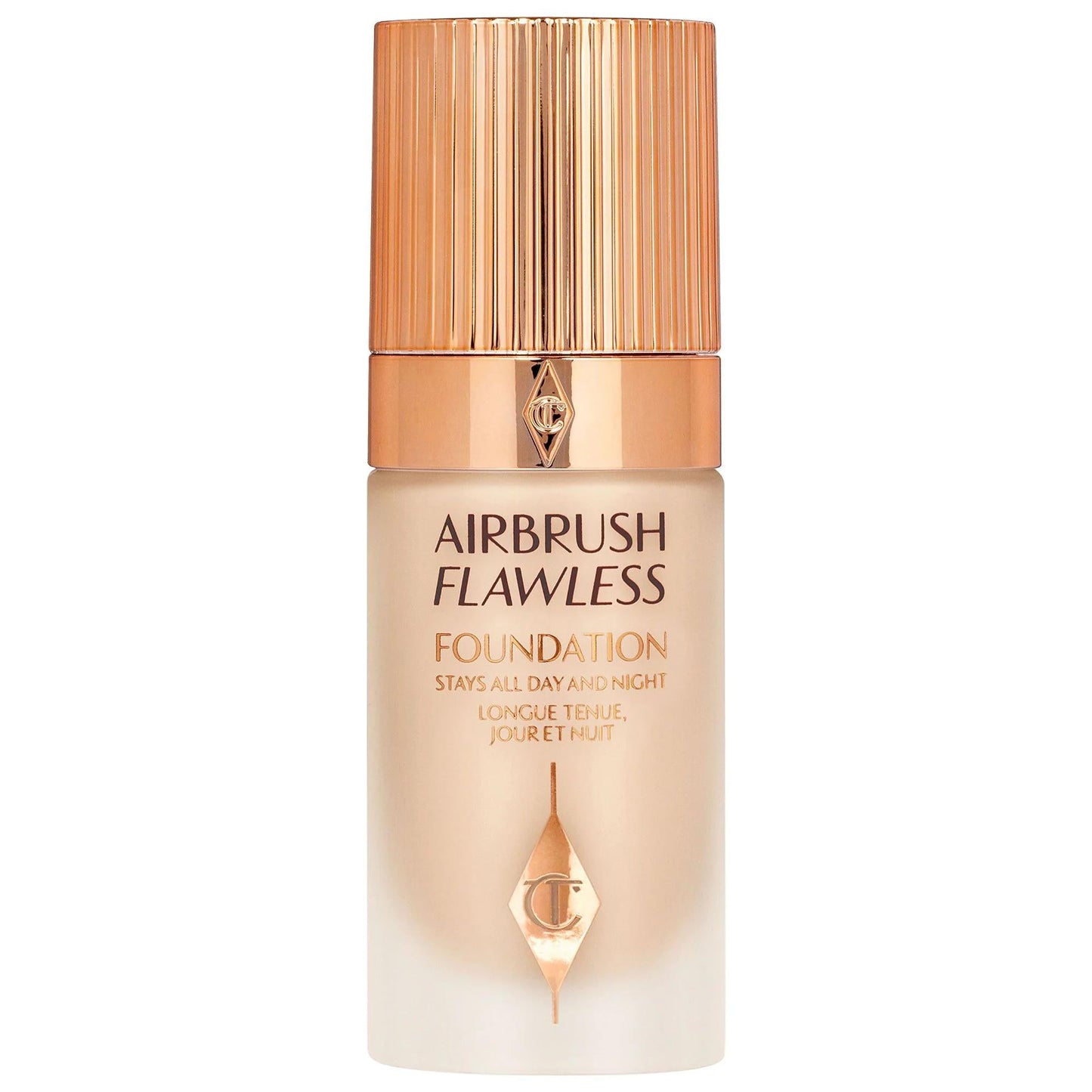 Charlotte Tilbury Airbrush Flawless Foundation: Full Coverage, Longwear, Matte Finish & Wrinkle Reducing Liquid Foundation