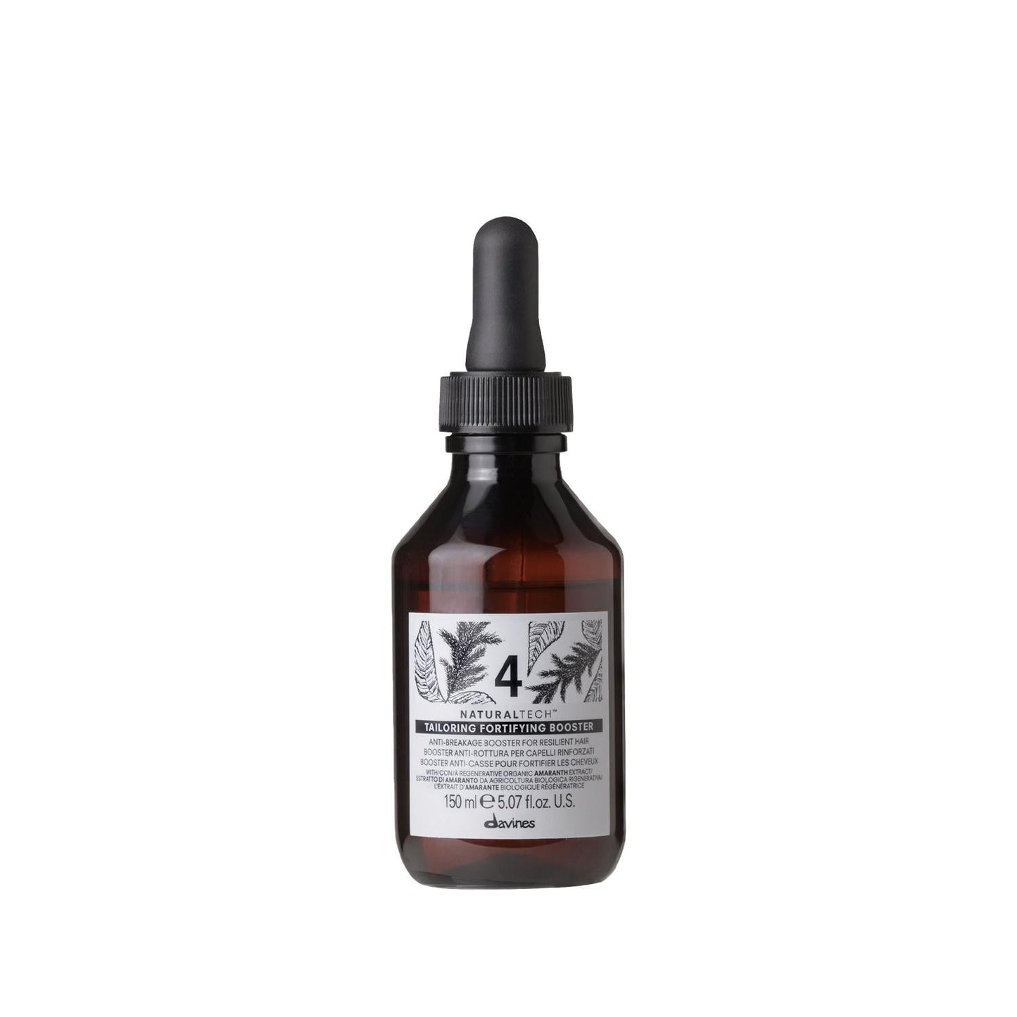 Davines NaturalTech Tailoring Booster 4 Fortifying Hair Care - Strengthens & Nourishes Damaged Hair, 5.07 fl oz
