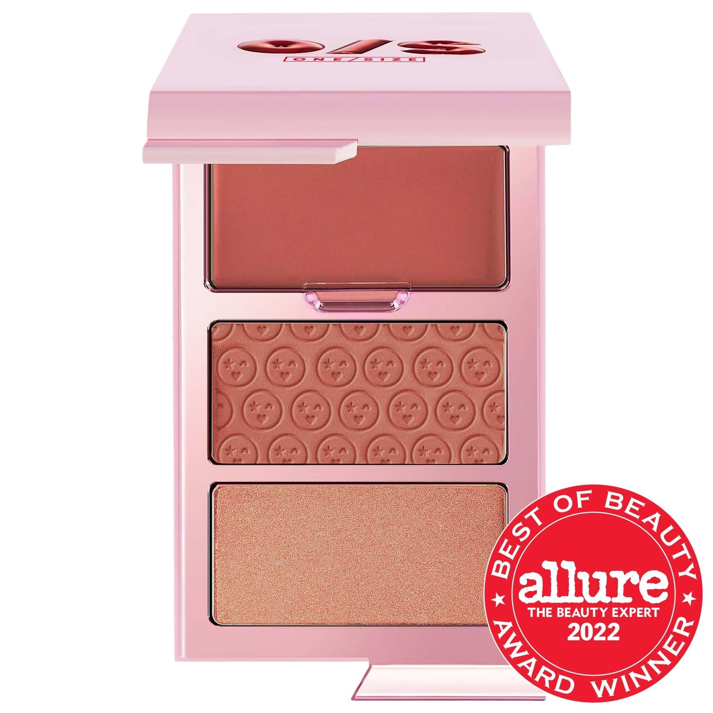 Cheek Clapper: Award-Winning 3D Blush Trio Palette - Vegan, Cruelty-Free, Ultra-Pigmented, Long-Lasting Color for Flawless Cheeks