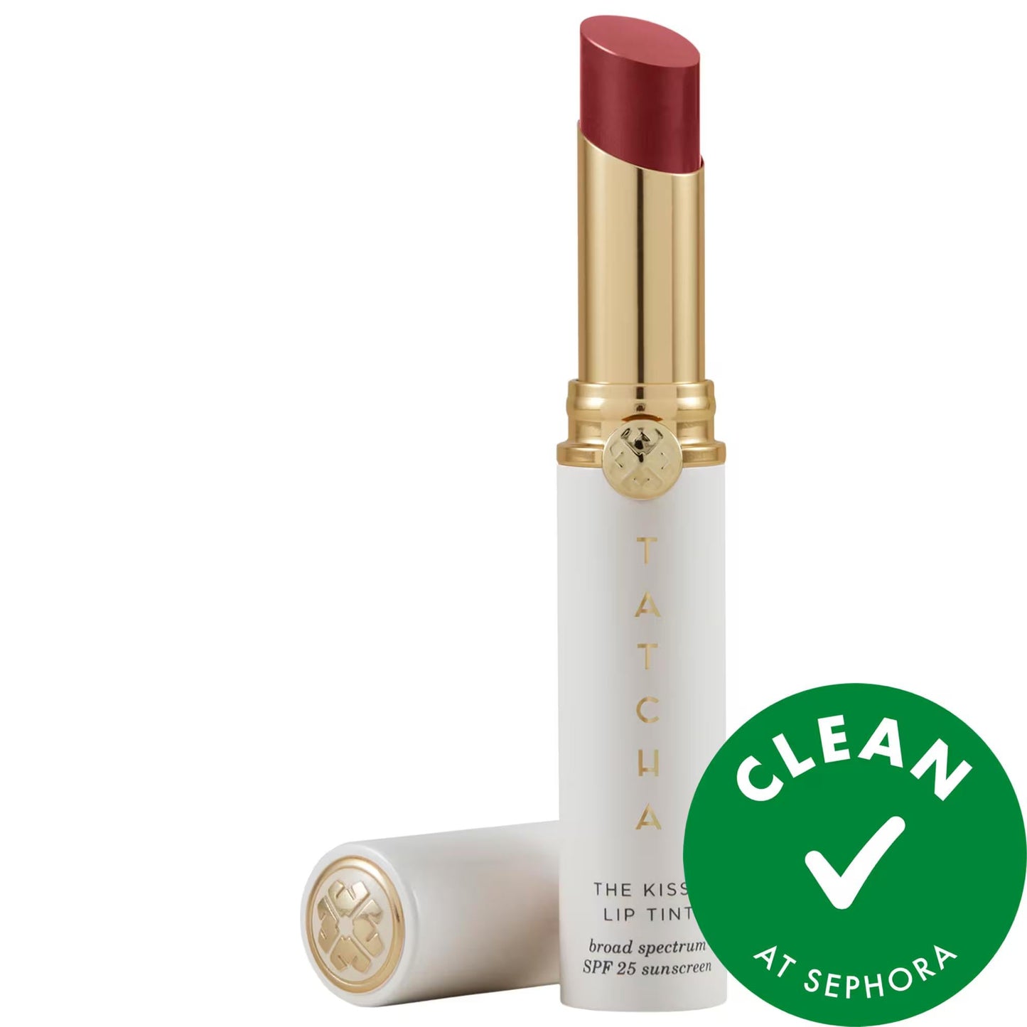 Kissu Tinted Lip Sunscreen SPF 25 Hydrating Lip Care for Dry Lips - Clean Beauty, Cruelty-Free