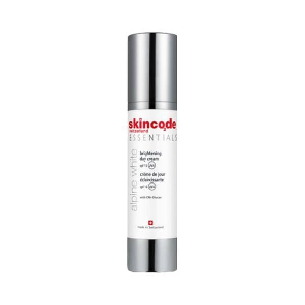 Skincode Brightening Day Cream SPF15 - Moisturizing & UV Protection for Brighter Complexion
