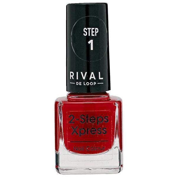 Rival de Loop 2-Step Xpress Nail Polish - Long Lasting Color in 9 Shades - 0.27 fl oz