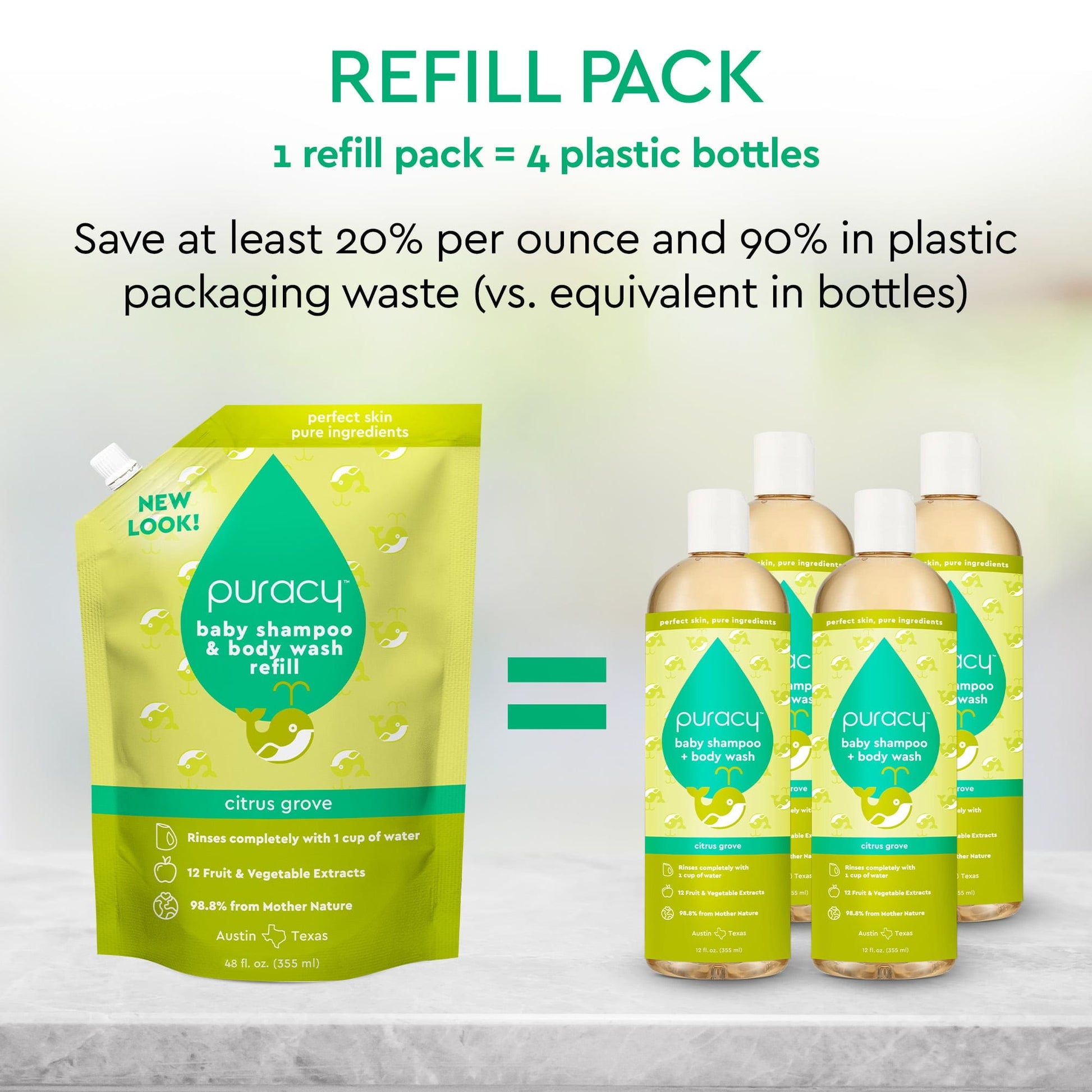 Baby Shampoo & Body Wash (Tear-Free) - M2G