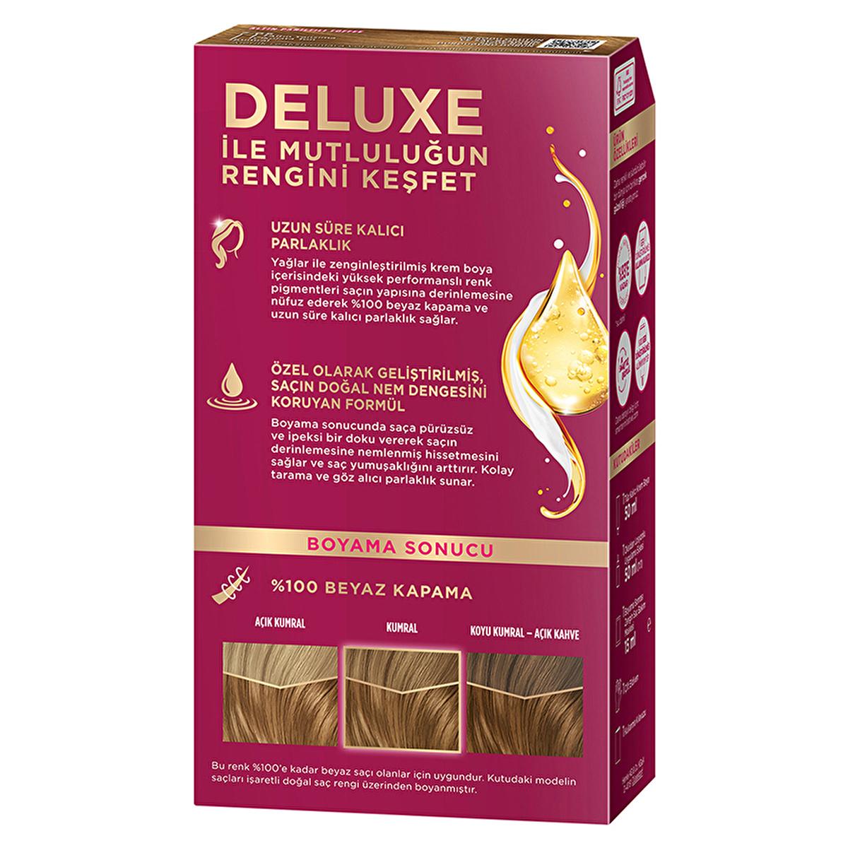 Palette Deluxe Golden Toffee Hair Dye 7-65 - Long-Lasting Nourishing Hair Color