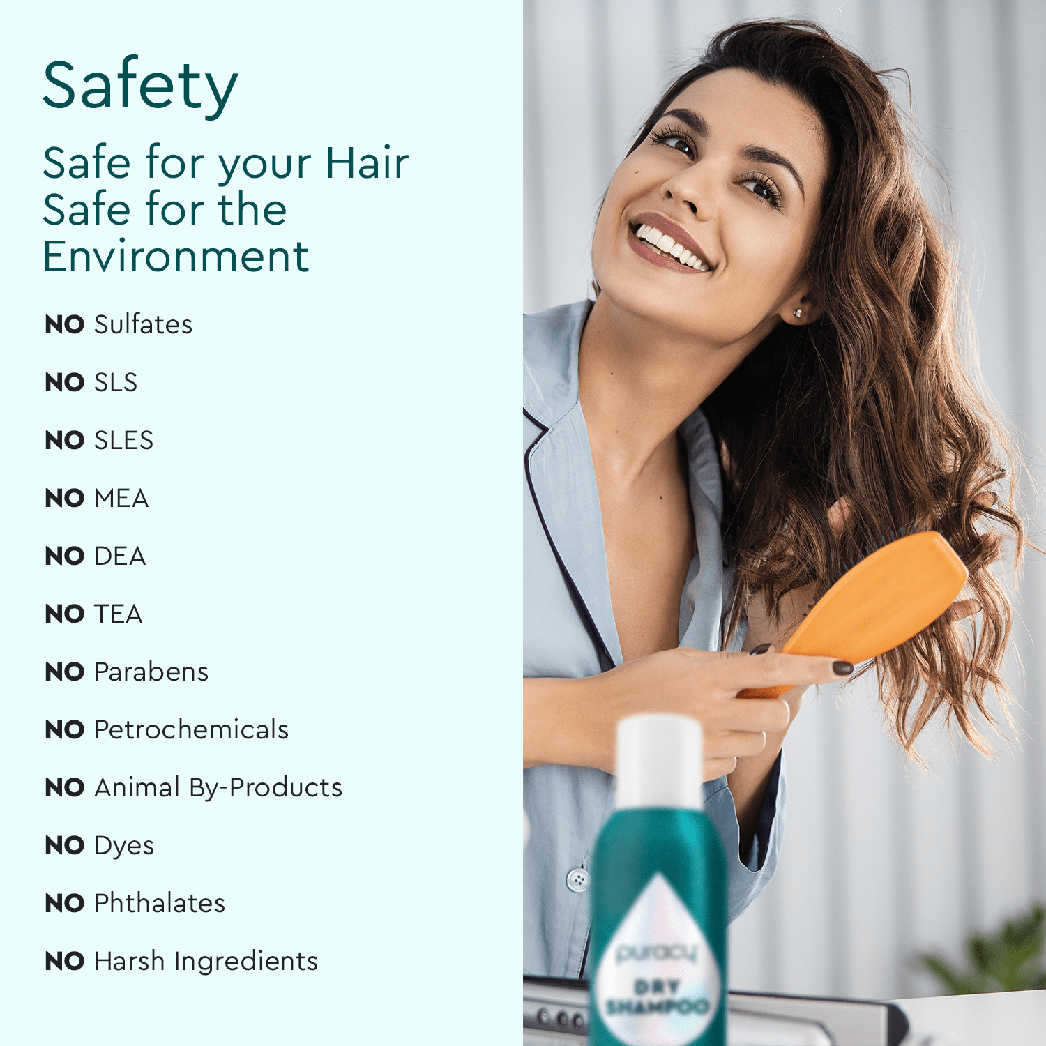 Dry Shampoo (Benzene & Silicone-Free, Color-Safe) - M2G