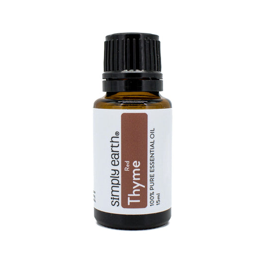 simply earth Red Thyme Therapeutic Grade 0.5oz - Imperfect Box - M2G