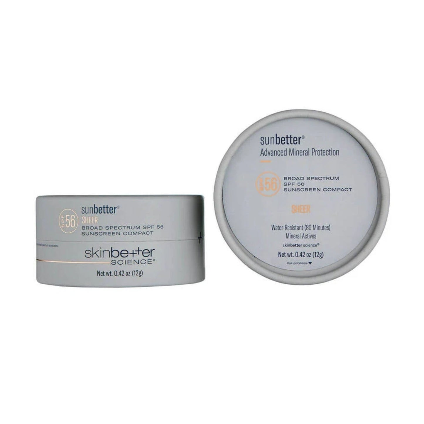 Skinbetter SunBetter SHEER SPF 56 Sunscreen Compact 0.42 Oz - M2G