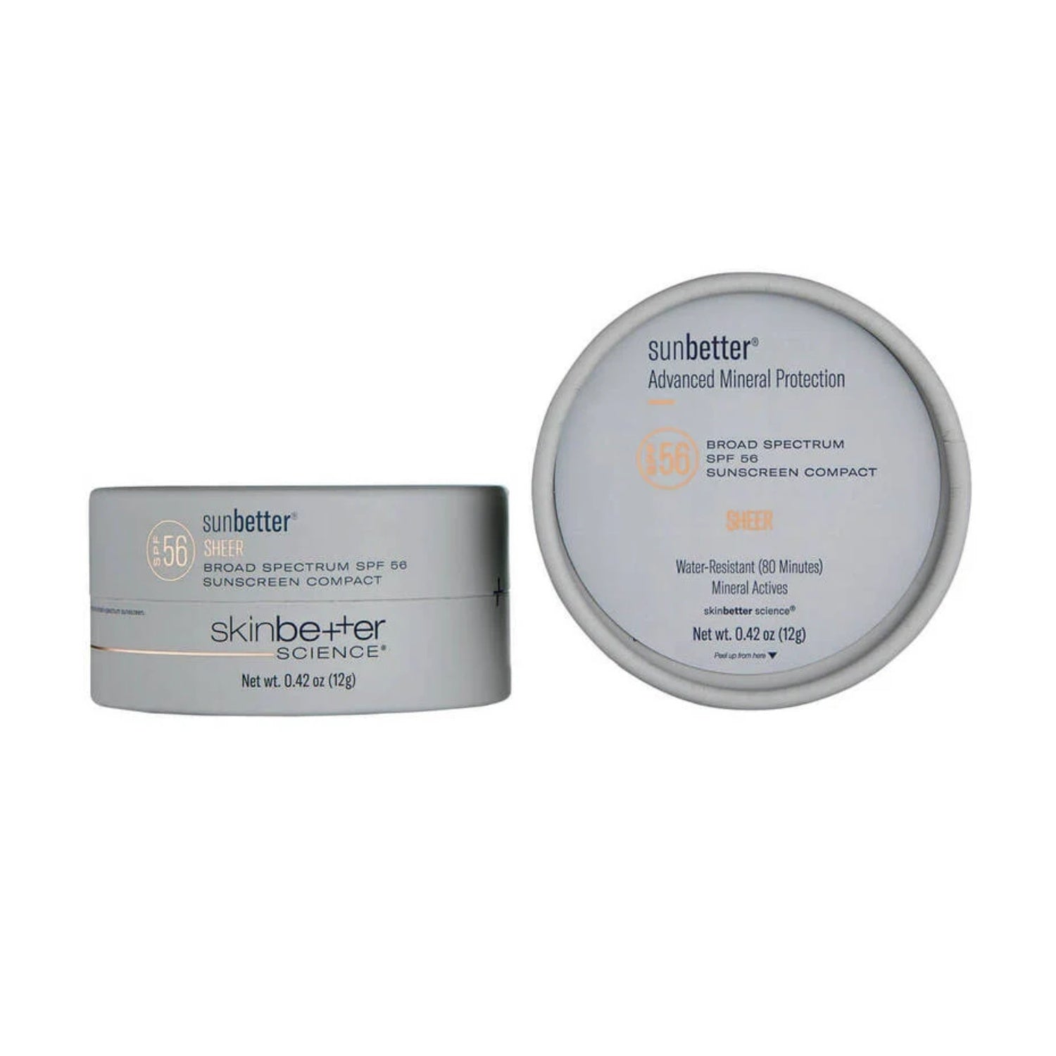 Skinbetter SunBetter SHEER SPF 56 Sunscreen Compact 0.42 Oz - M2G
