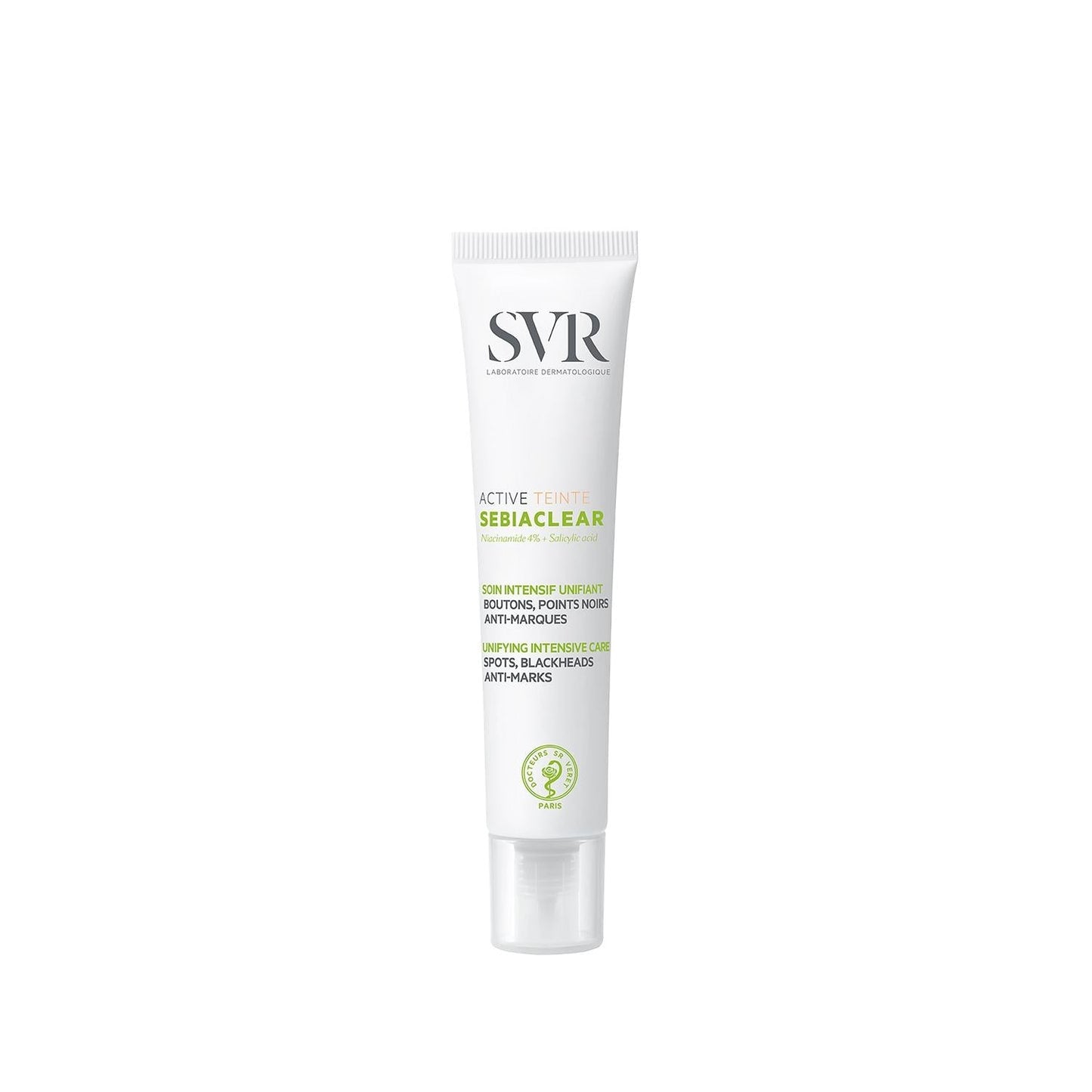 SVR Sebiaclear Active Moisturizing Cream for Sensitive Skin - Hydrating, 1.35 fl oz