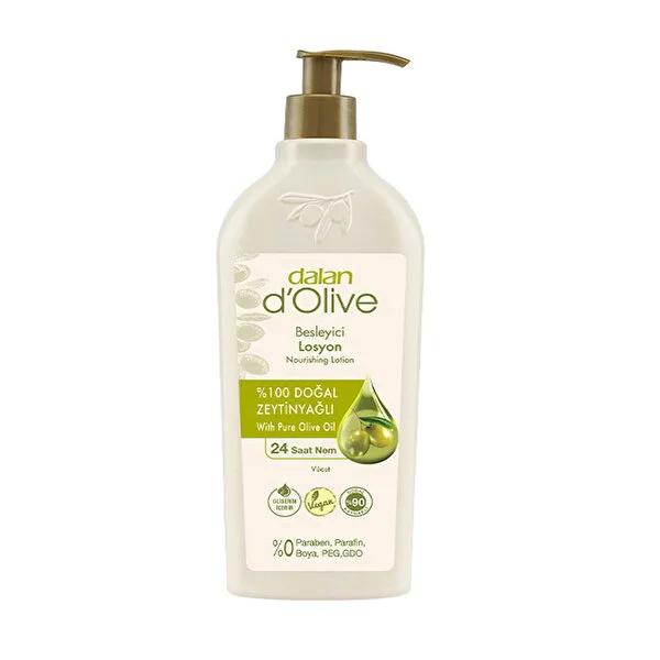 Dalan d'Olive: Natural Olive Oil Body Lotion - 48-Hour Moisture, Vegan Formula, Best for Dry Skin (13.53 fl oz)