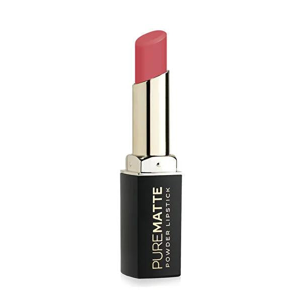 Golden Rose Pure Matte Powder Lipstick - Moisturizing, Long-Lasting Matte Finish Lip Color with Hyaluronic Acid