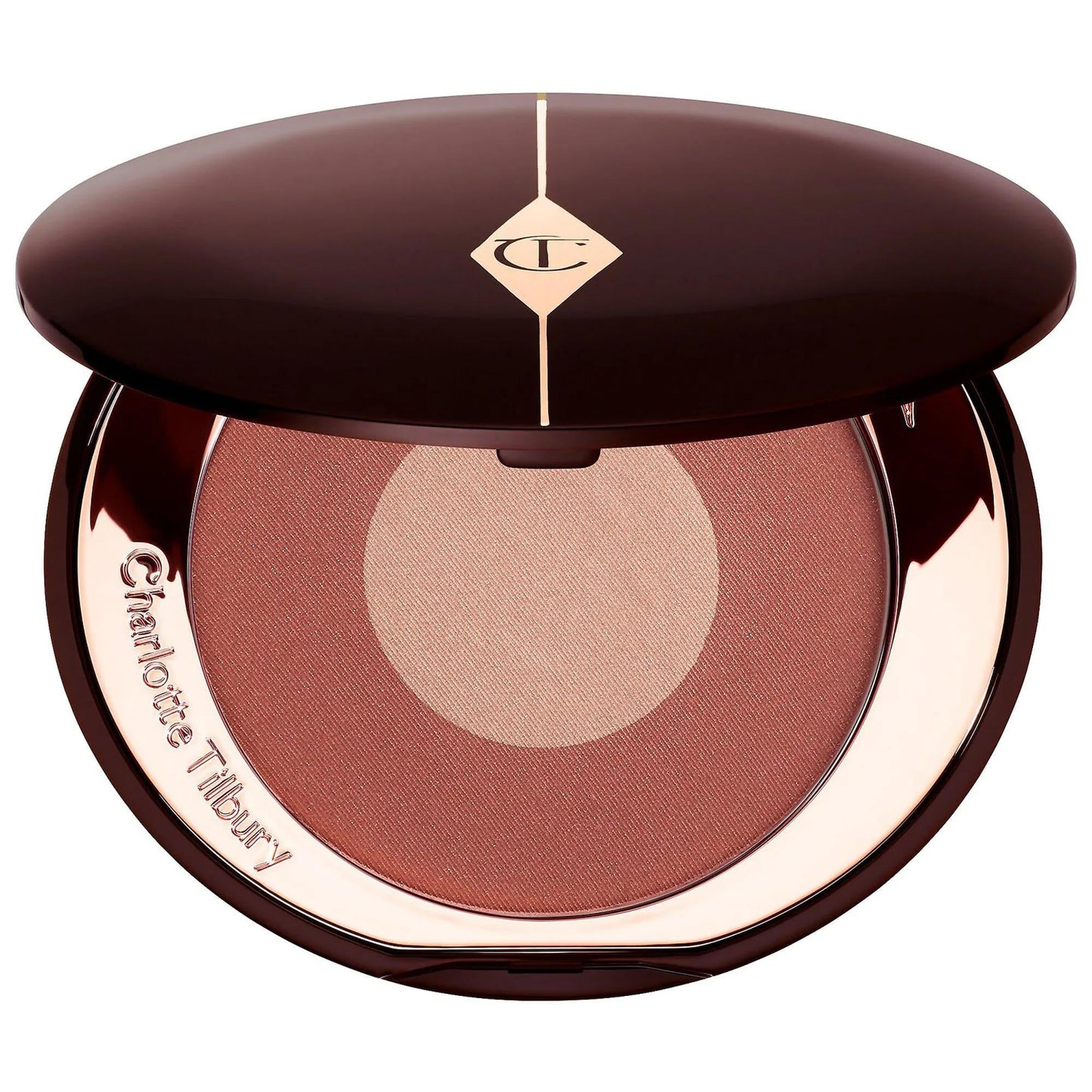 Charlotte Tilbury Cheek To Chic Blush - Buildable Powder Blush Duo for Natural-Looking Flush