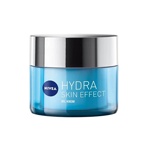 Nivea Hydra Skin Effect Moisturizing Cream - Lightweight Gel Cream for Hydration, Hyaluronic Acid Cream, Skincare for All Skin Types