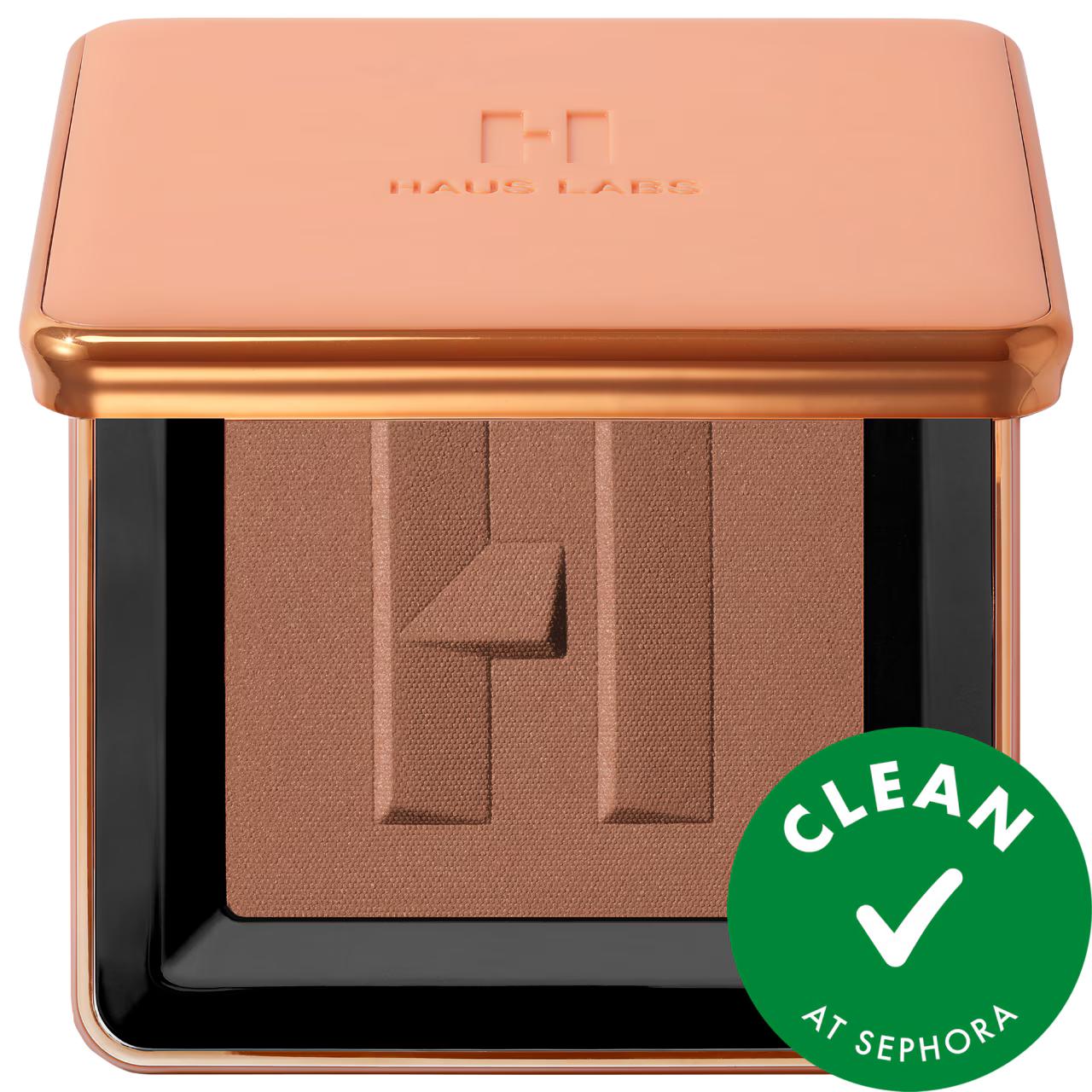 Power Sculpt Velvet Talc-Free Powder Bronzer: Natural Warmth, Vegan, Long-Wearing, Non-Comedogenic - Perfect for Sensitive Skin