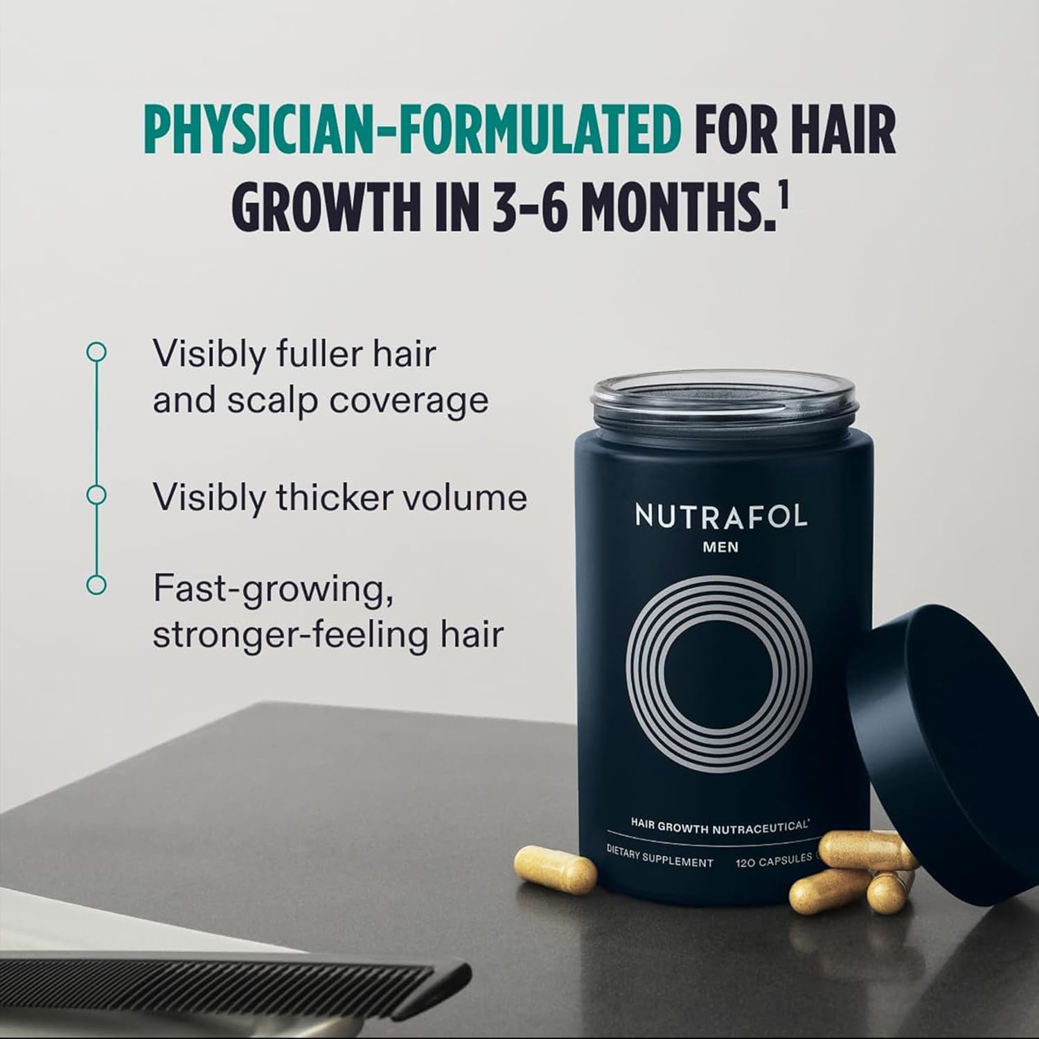 Nutrafol Men's Hair Growth Supplement 3-Month Supply - M2G