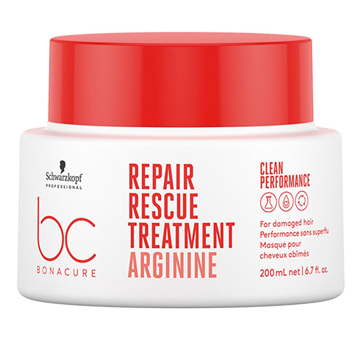 Bonacure Clean Rescue Hair Mask: Intensive Repair for Damaged Hair, Vegan & Silicone-Free - Deep Conditioning & Breakage Treatment