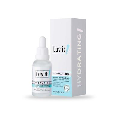 Luv it. Intensive Moisturizing Serum - Hyaluronic Acid, Hypoallergenic & Dermatologically Tested - 30ml