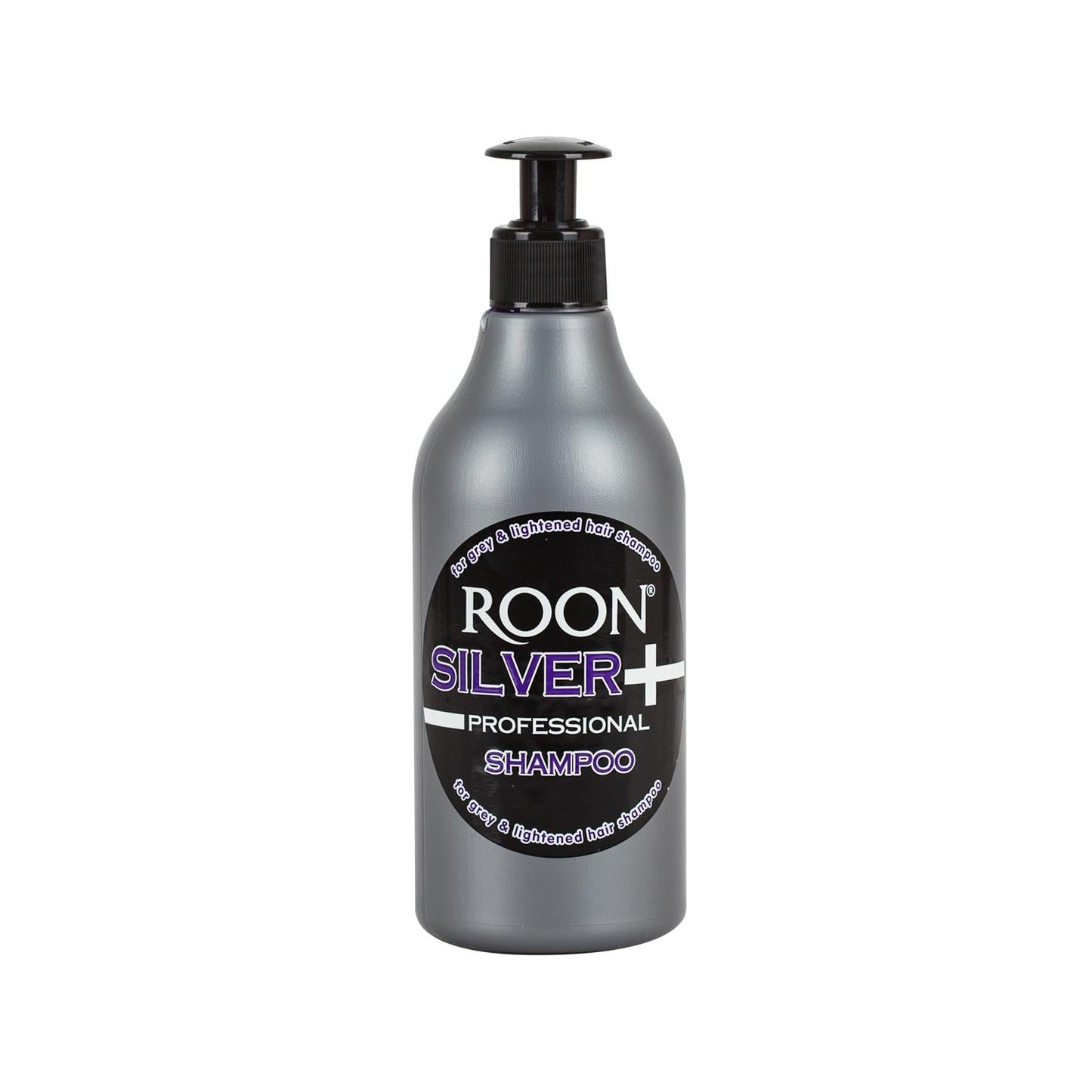 Roon Silver Shampoo 500ml - Antimicrobial Hair Care for Healthy Scalp & Shine