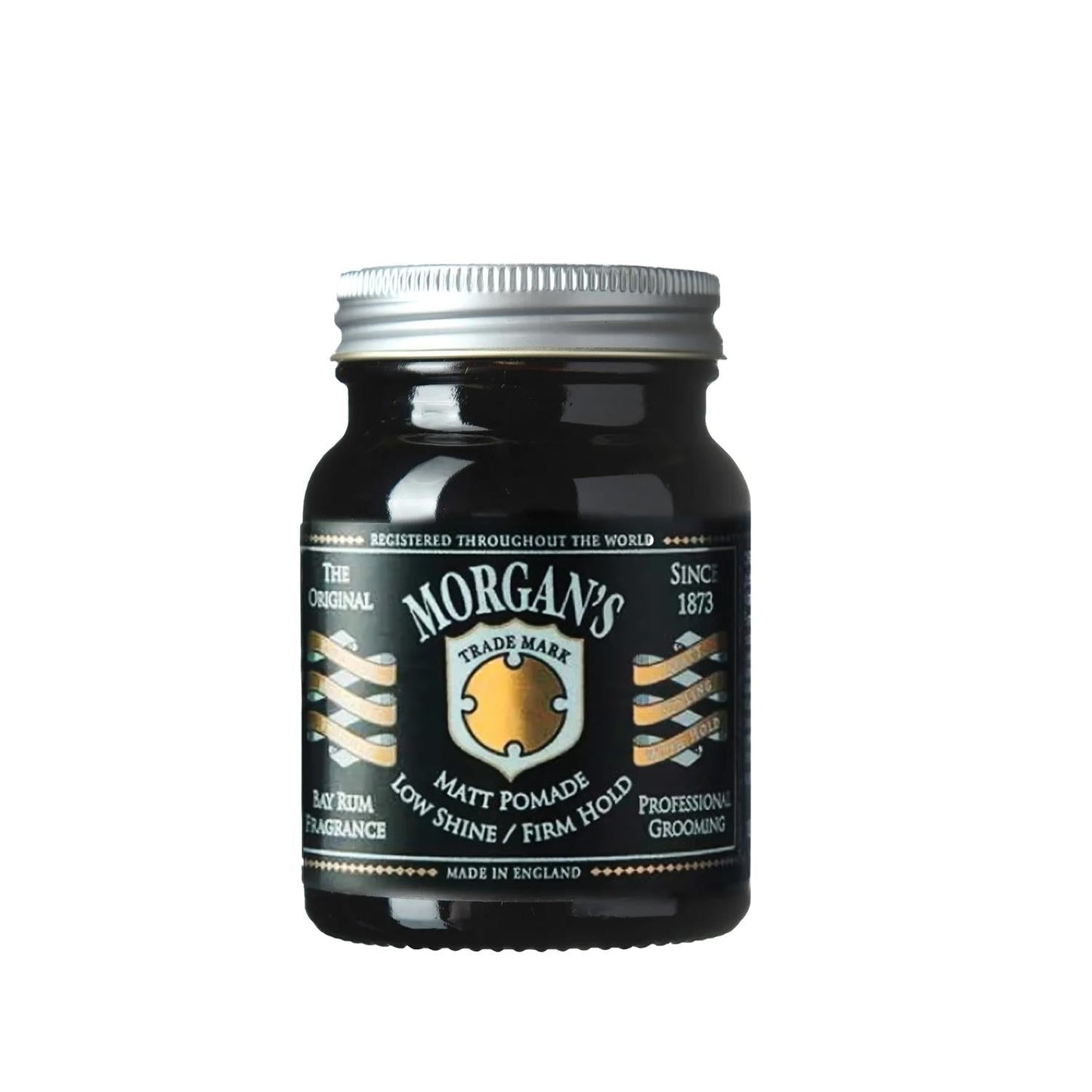 Morgan's Hair Pomade Bay Rum Matte Finish Strong Hold for Men - 100g