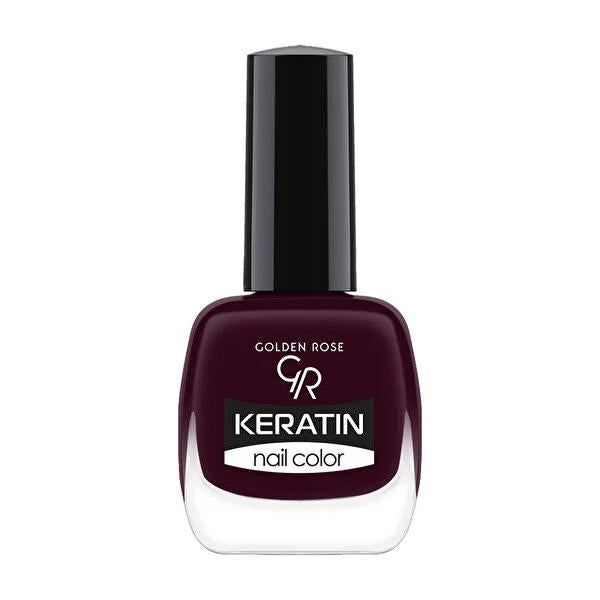 Golden Rose Keratin Nail Polish - Long-Lasting Nail Color No. 45
