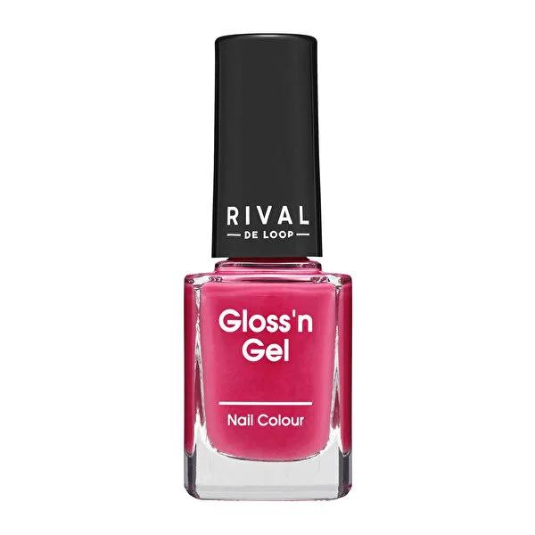 Rival de Loop Gloss'n Gel Nail Polish No. 14: Long-Lasting, High Coverage, Volume Effect - Gel Shine Without the Lamp.