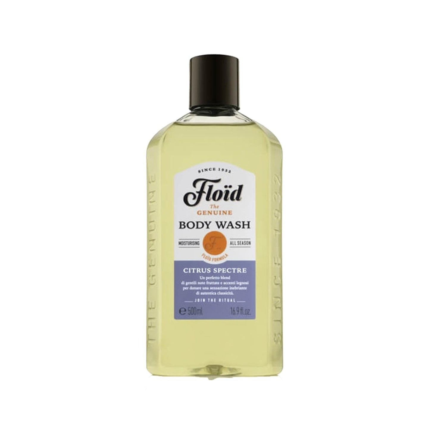 Floid Citrus Spectre Shower Gel 500ml - Refreshing Citrus Scented Body Wash for Personal Hygiene