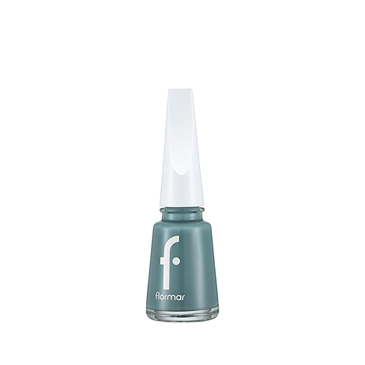 Flormar Nail Enamel High Pigment 497 Celadon Glaze - Long-Lasting Nail Polish