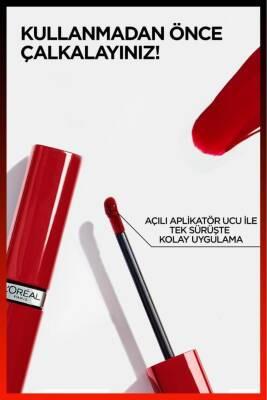 Loreal Paris Infaillible Noir Cherry Liquid Lipstick: Long Lasting, High Shine, Bold Color