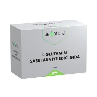Venatura L-Glutamine Dietary Supplement - 30 Sachets for Muscle Recovery & Wellness