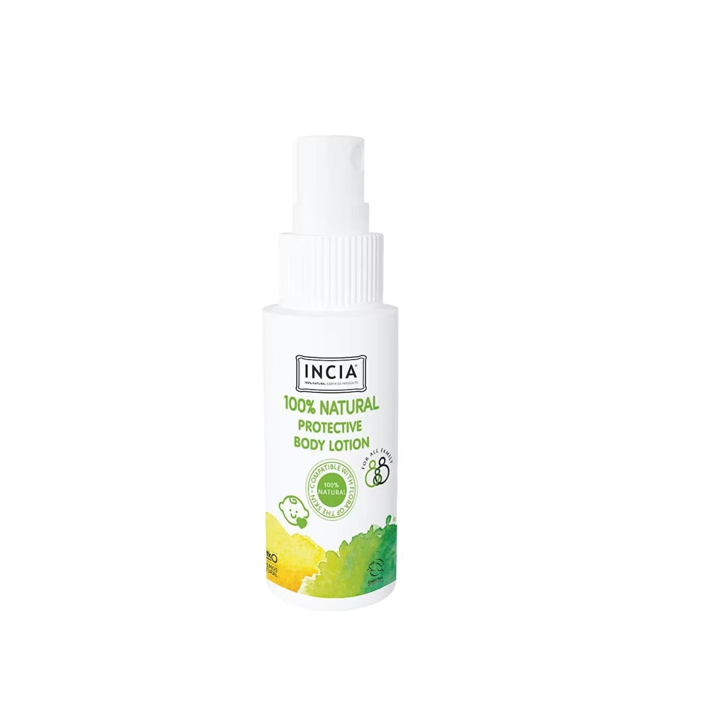 INCIA Natural Baby Body Lotion for Sensitive Skin - 100% Organic Moisturizer 1.69 fl oz