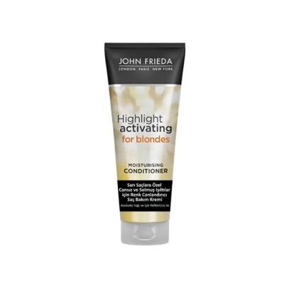 John Frieda Sheer Blonde Moisturizing Hair Conditioner for Blonde Hair - Sulfate-Free, Paraben-Free, 8.45 fl oz