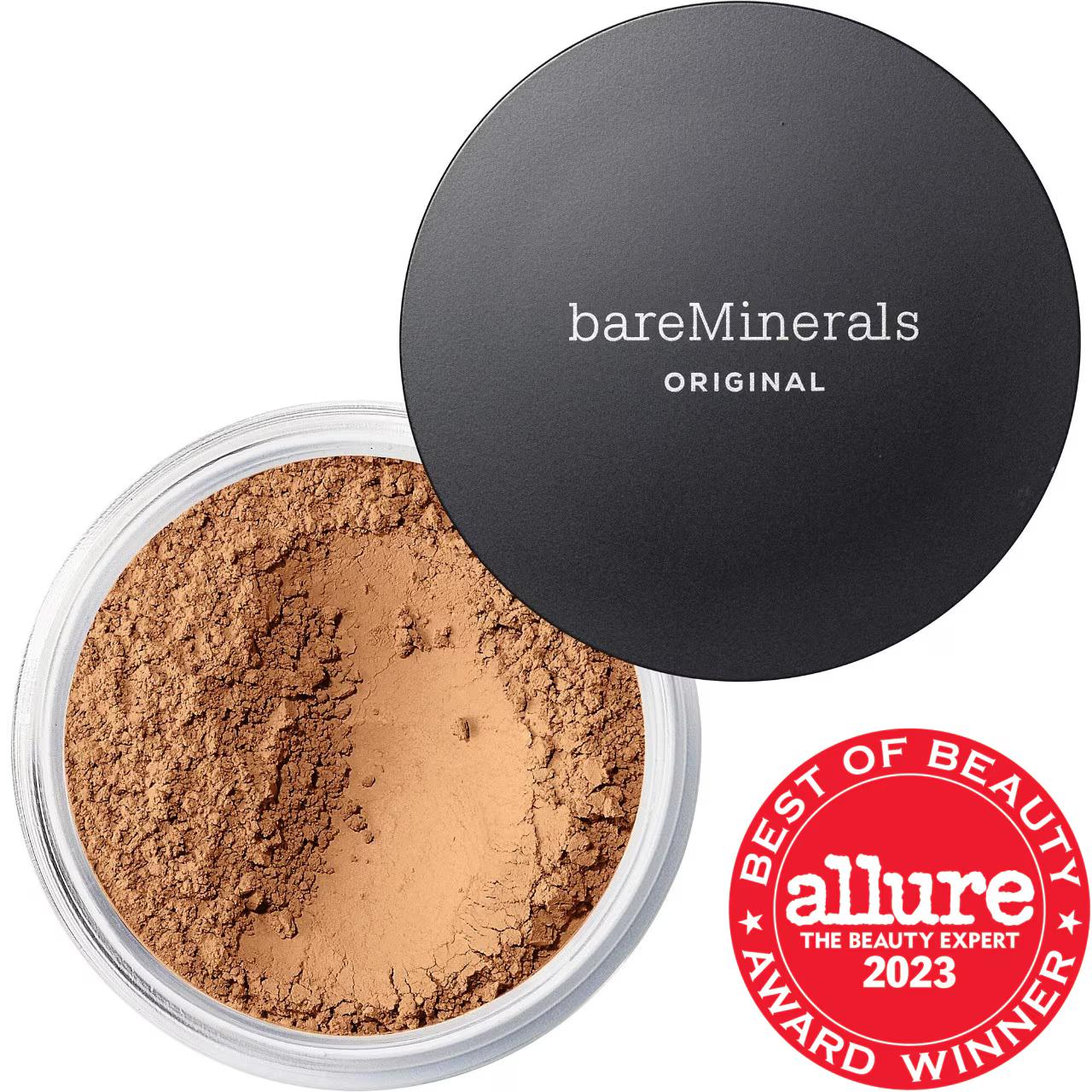 bareMinerals Original Loose Talc-Free Powder Mineral Foundation SPF 15: Natural, Luminous Finish & Buildable Coverage