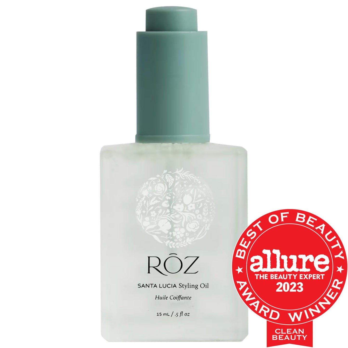 Santa Lucia Heat Protectant Hair Oil: 450¡F Protection, Frizz Control & Shine - Vegan, Cruelty-Free Argan & Olive Oil Treatment