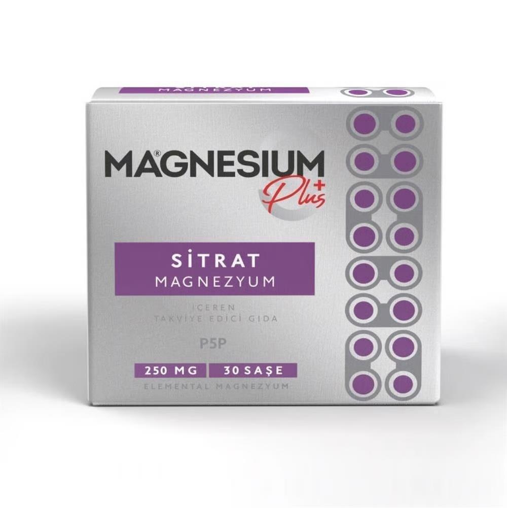 Goodday Magnesium Supplement Powder - 30 Sachets, Orange Flavor, Supports Energy & Wellness for Adults