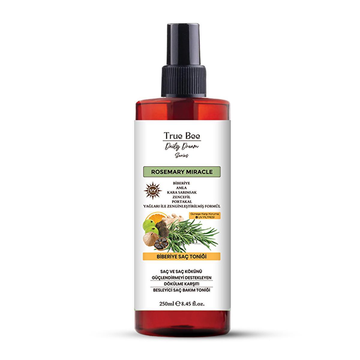 True Bee Daily Dream Care Hair Toner With Rosemary & Natural Oils - 8.45 Fl Oz - Nourishes & Supports Hair Growth