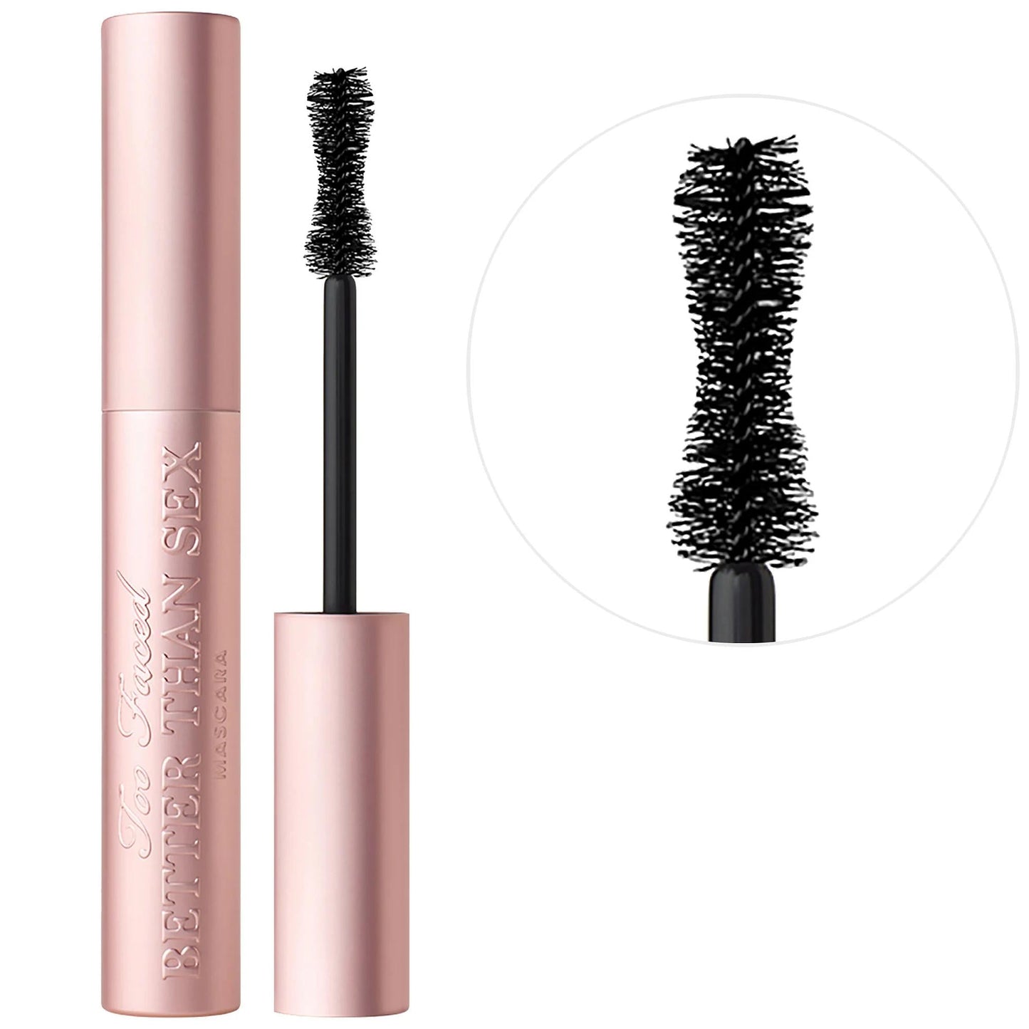 Too Faced Better Than Sex Mascara: Volumizing, Lengthening & Curling - Dramatic, Cruelty-Free Lashes for Sensitive Eyes & Contact Lens Wearers