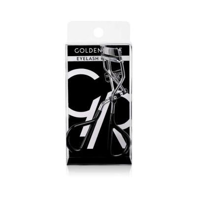 Golden Rose Eyelash Curler - Soft Silicone Makeup Tool for Gentle Curling