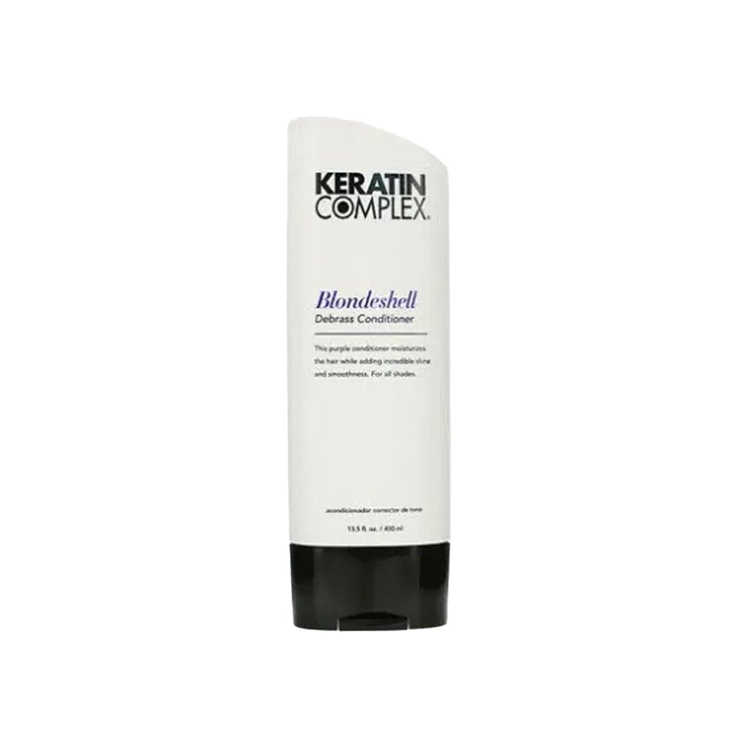 Keratin Complex Blondeshell Purple Toning Shampoo - 400ml, Nourishes & Balances Blonde Hair Color