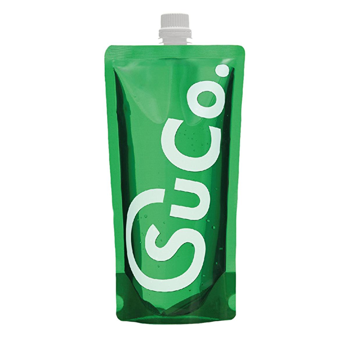 SuCo Green Bee 2.0: Foldable Reusable Water Bottle - 600ml BPA-Free, Lightweight & Eco-Friendly - Perfect for Travel, Hiking & Everyday Hydration