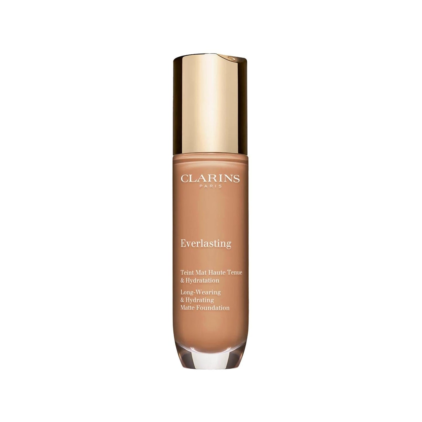 Clarins Everlasting 112.5W: Moisturizing Matte Liquid Foundation - Long Lasting Coverage, Shine Control, and Hydration (30 ml)